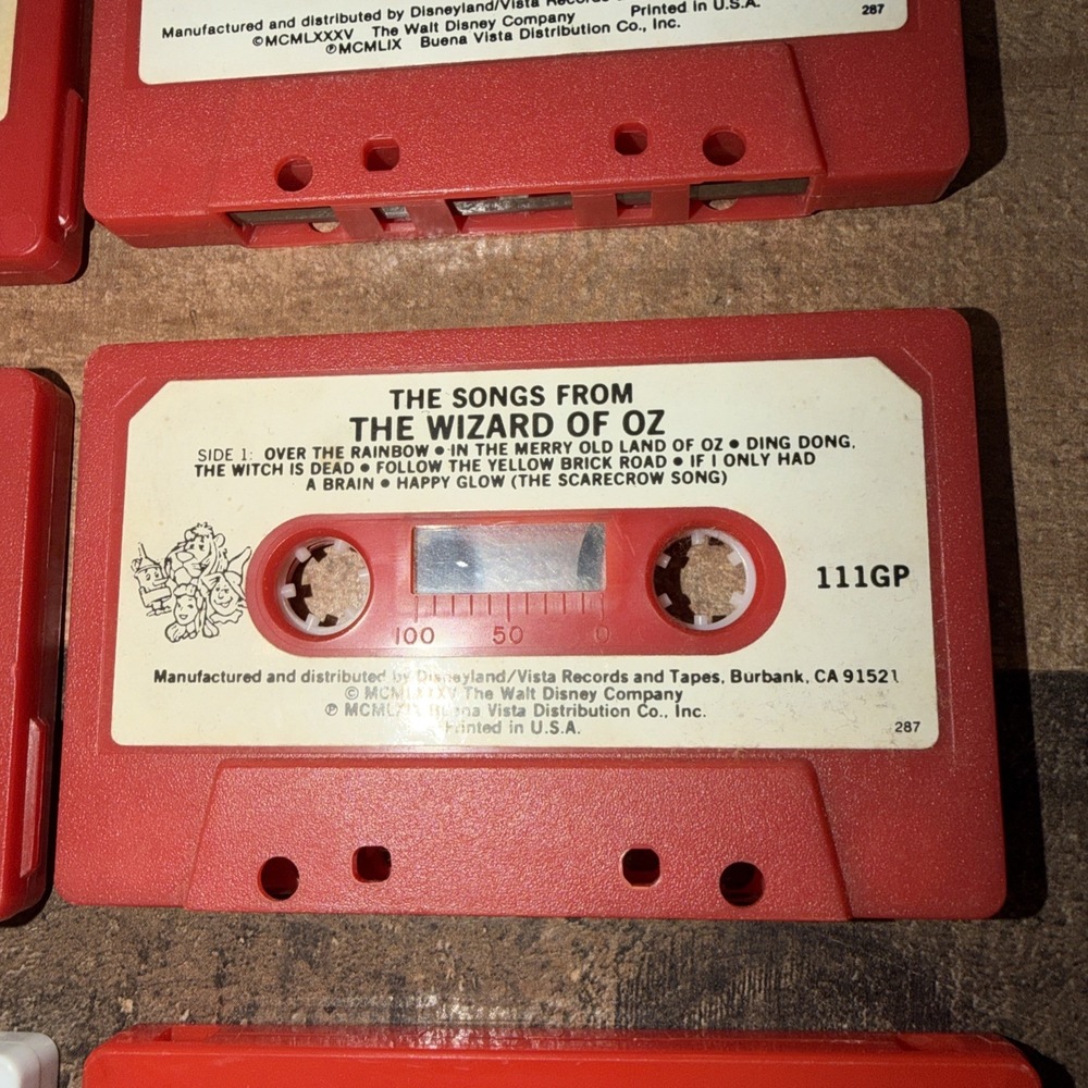 Vintage Walt Disney Storyteller Audio Cassette Tapes Mixed Lot of 6 Mulan - Picture 6 of 14